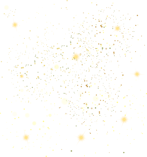 Golden Sparkles Illustration